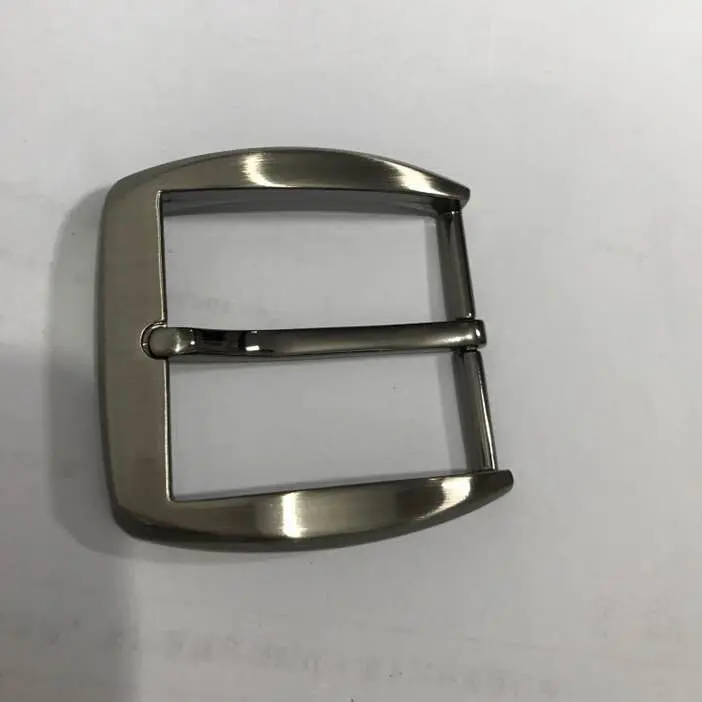 Printing Logo Metal Bag Buckle Simple Belt Shoe Pin Buckle For Sale