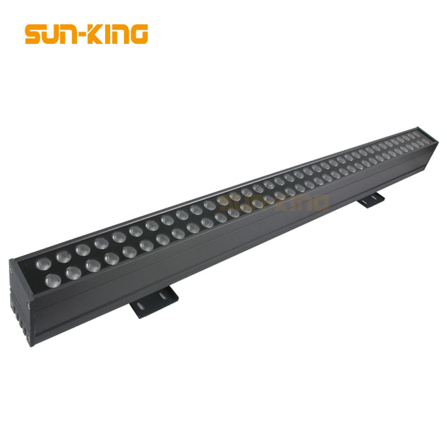 Уличная светодиодная настенная лампа DMX 4 в 1, 100 Вт, 48*4 Вт, IP65, 180 см