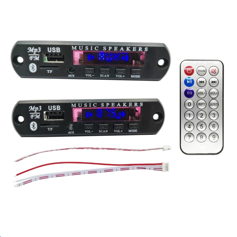 MP3 module wholesale Bluetooth 5.0 decoding board lossless decoding color screen Bluetooth MP3 car audio Bluetooth MP3