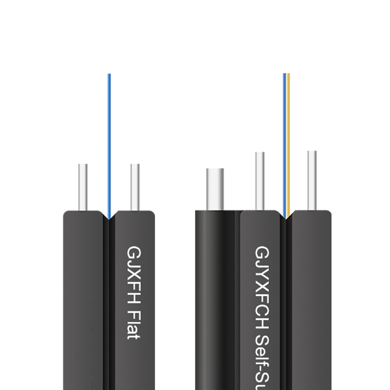GJXH GJXCH 1,2,4,6,8,12 сердечников FTTH плоский внутренний/наружный волоконно-оптический кабель