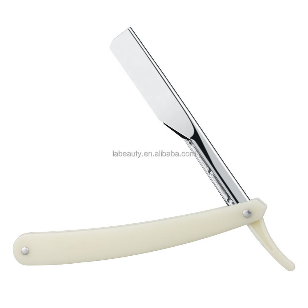 Folding Beard Shaving Hair Razor Handle Free Sample Fold Style Cut Throat Shaving Beard Razors Straight Double Edge Razor