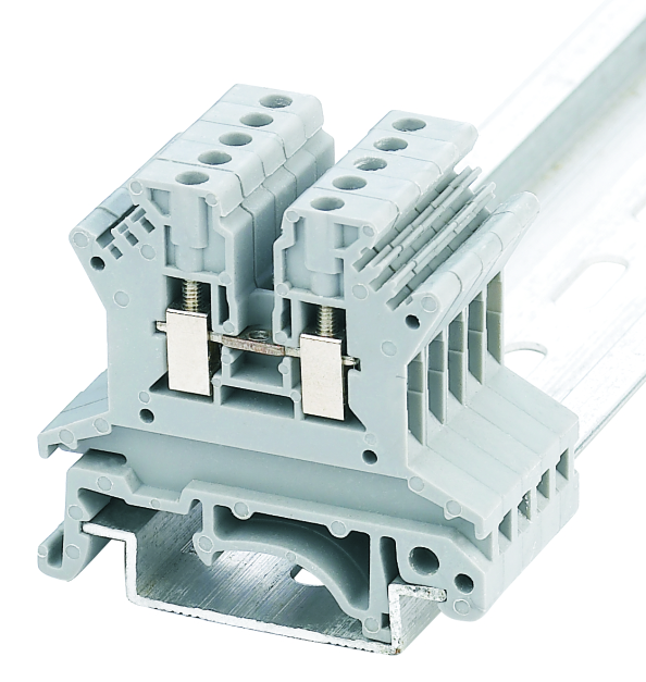 Din Rail промышленные распределительные клеммный блок-тип винта (универсальный), TUK-1.5