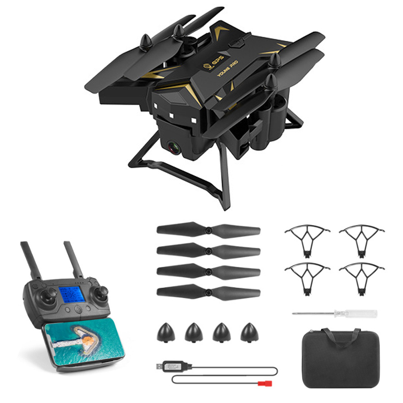 2021 новый складной Fpv Дрон с камерой 4k Hd 1080p с высоким диапазоном Gps Профессиональный мини Квадрокоптер Дрон