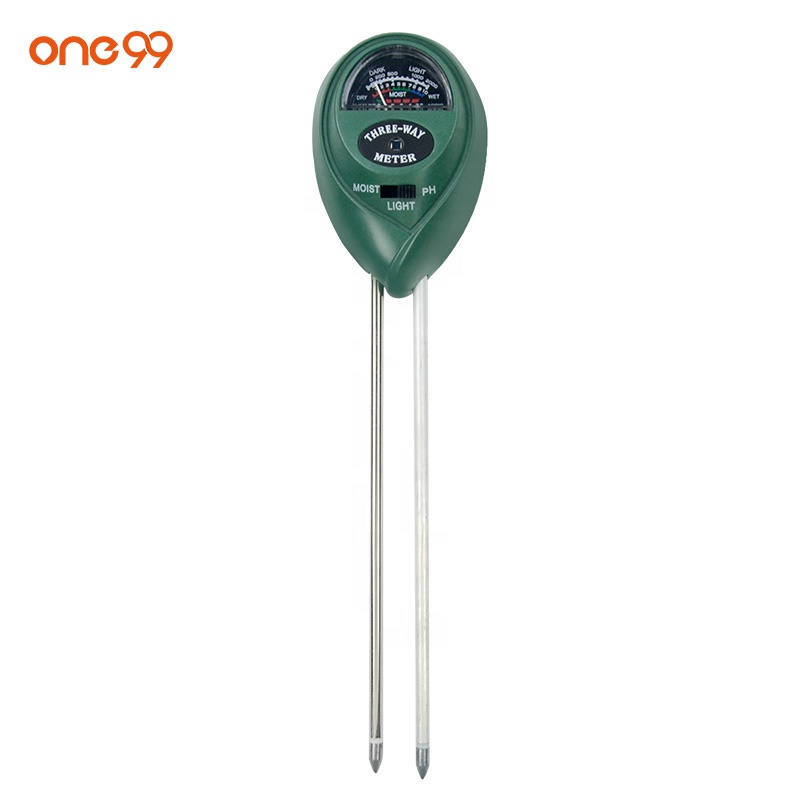 one99 3 in 1 Soil Tester Gardening Soil Moisture Meter Farming Plant Water Monitor Lawn Soil Hygrometer Sensor