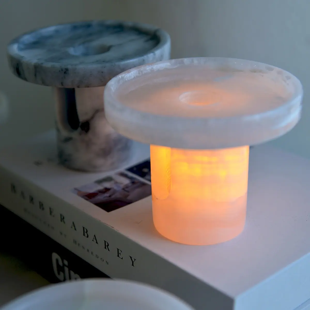 New Arrival For Hotel Amenities Cross-Border E-commerce Luxurious Marble Stone Onyx Essential Oil Burner