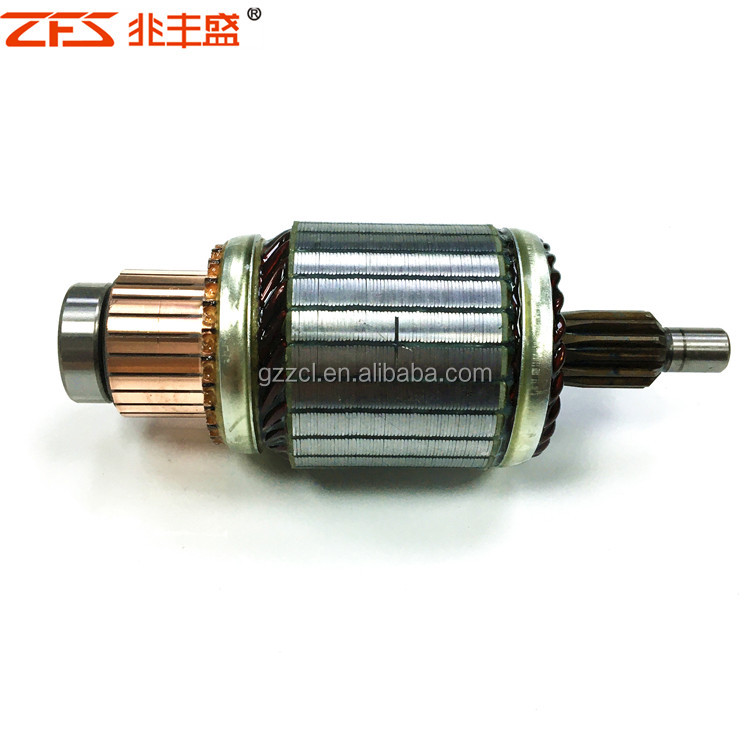 Для MITSUBISHI 4D33 4D34 IM3095 61-8335 139825 M105X43771 M106X43772 ME701492 24V якорь стартера в сборе