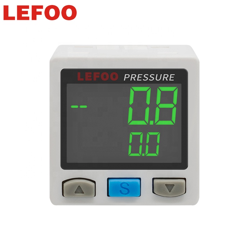 LEFOO 12-24VDC маленького размера ЖК-цифровой дисплей переключатели контроллер давления переключатель контроля давления для реле