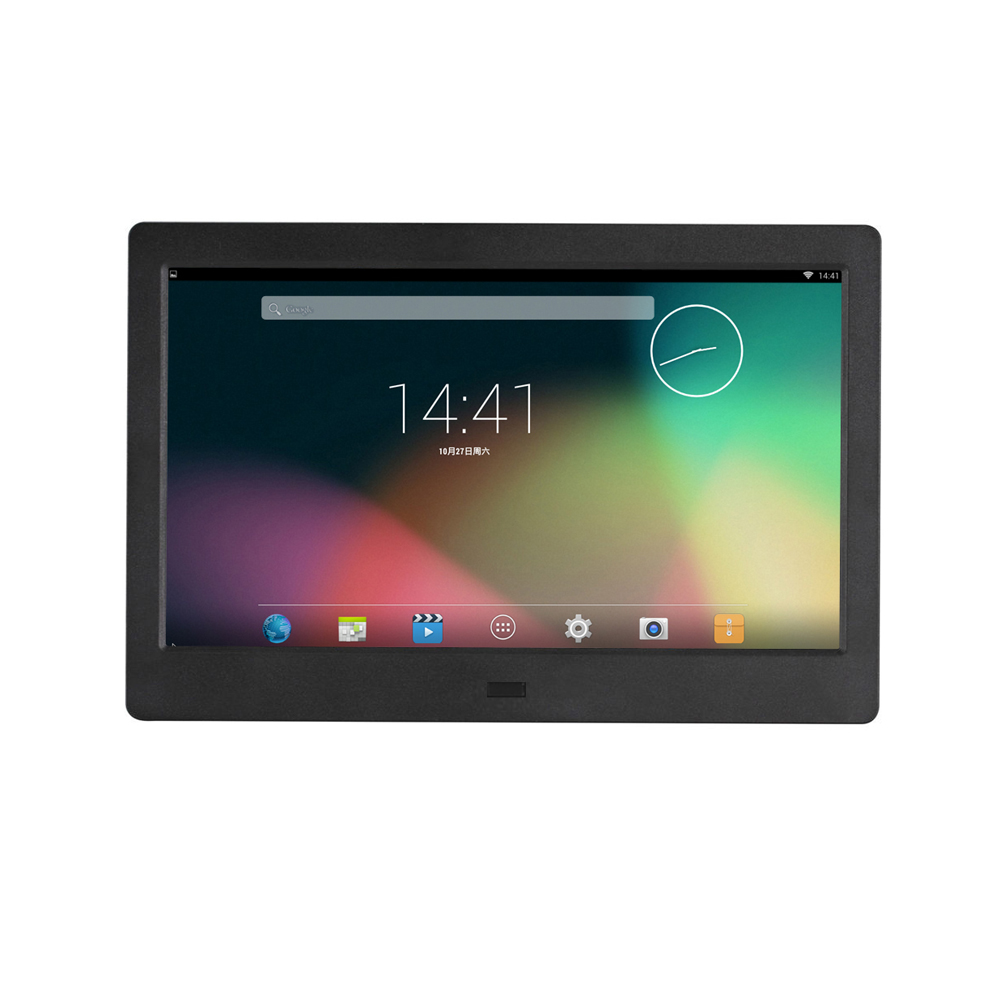 Самый дешевый HD и поддержкой Wi-Fi Android 6,0 10 дюймов ЖК-дисплей с датчиком движения цифровая фоторамка рекламы магазина