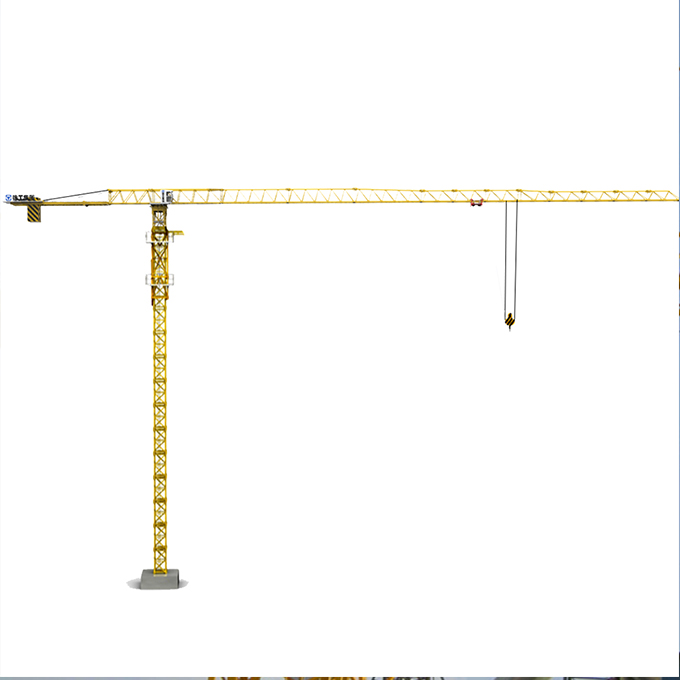 QTZ315(7530) Flat Top Tower Crane With 75m Boom Length 16T Load for Building Construction