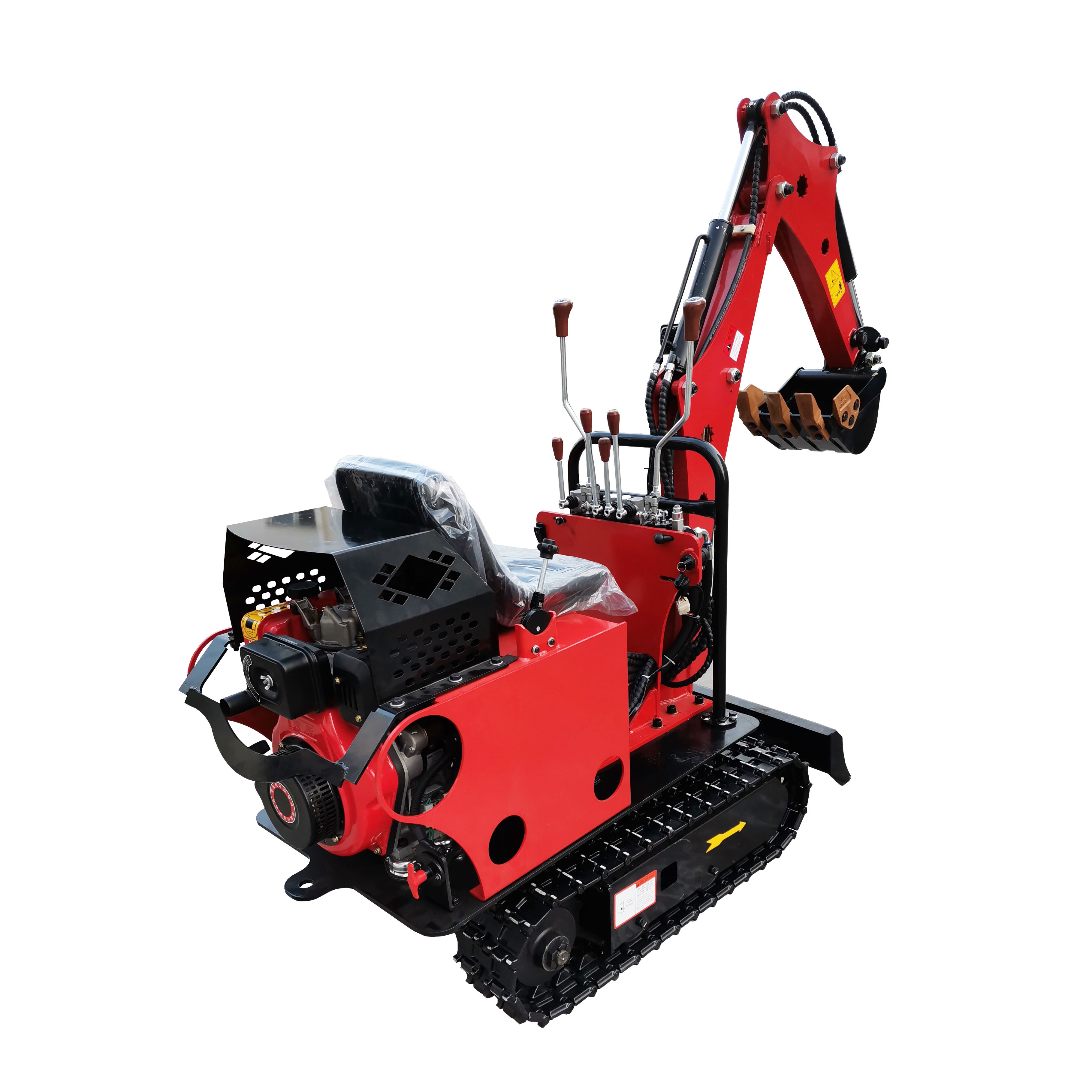SINOLINK 12HP Petrol Enginepowered excavator backhoe mini machine