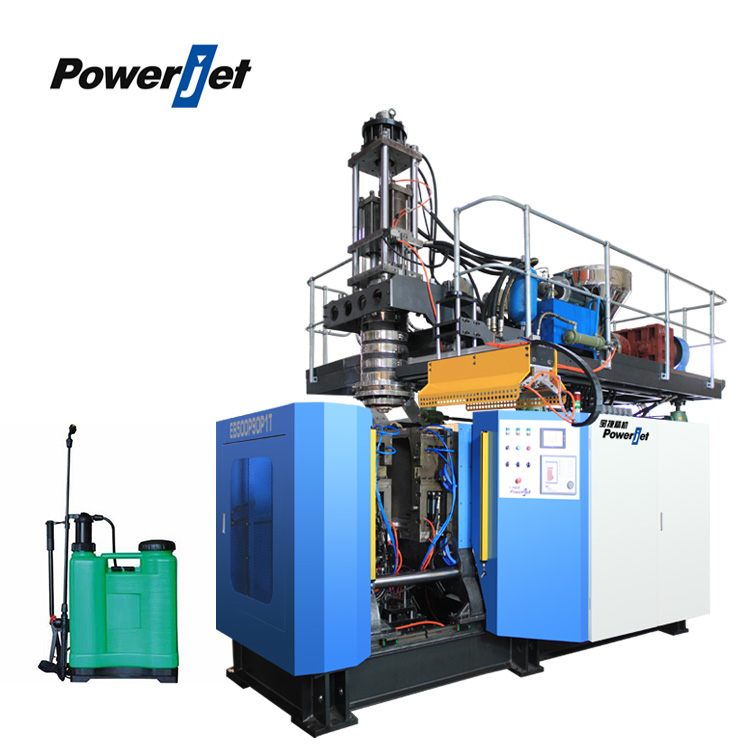 EB500P Pesticide Spray Barrel Drum Bottle Extrusion Blow Molding Machine