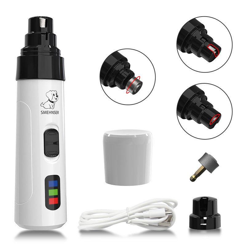 M1 amazon best selling electric pet nail grinder animal nail clipper dog nail grinder