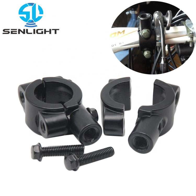 Motorcycle 7/8"(22mm) Handle Bar Side Mirror Universal M8 M10 8mm 10mm Thread Mirror Mount Holder Clamp Adaptor
