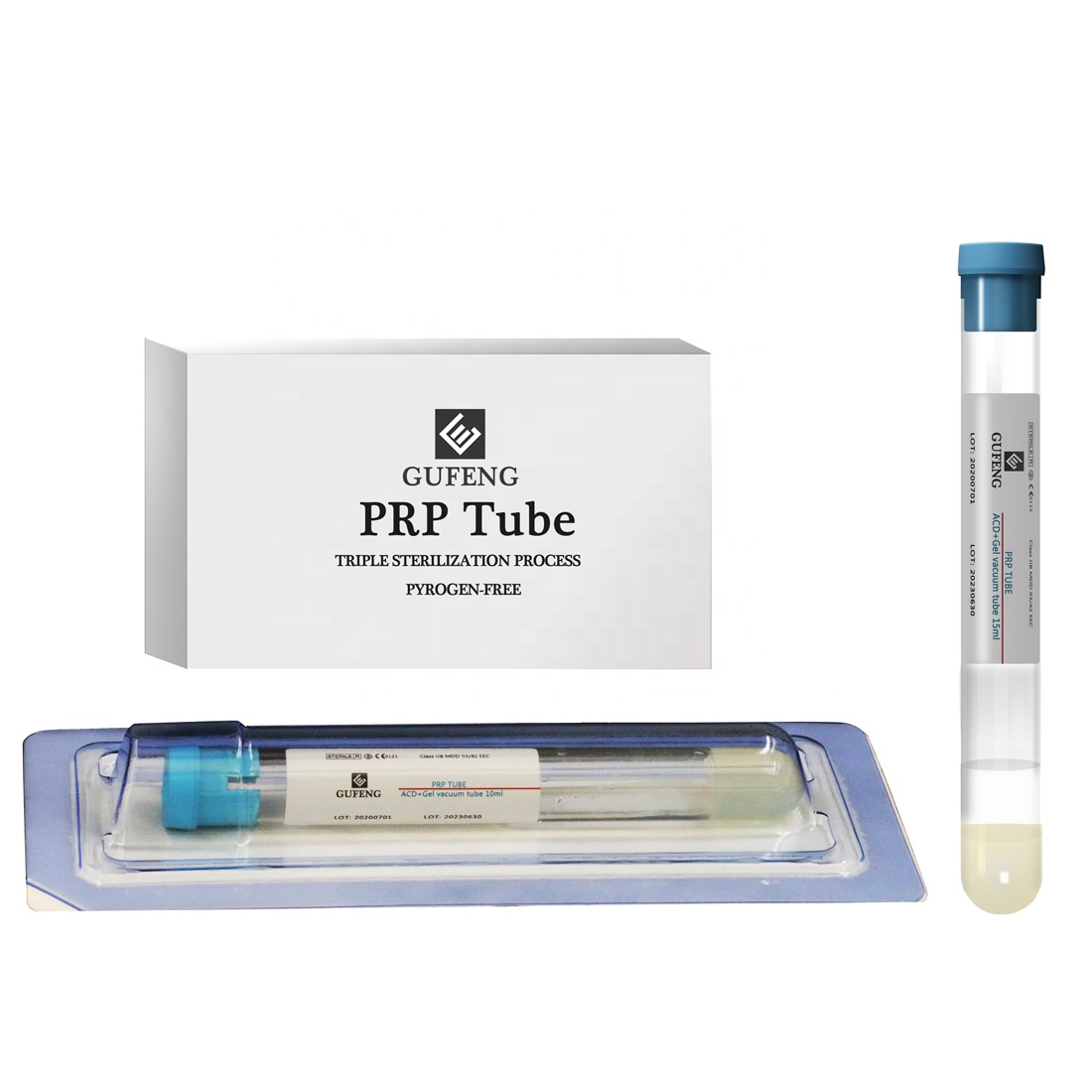 CE, стерильный PRP для подтяжки кожи с ACD с гелем PRP Tube, заводская цена