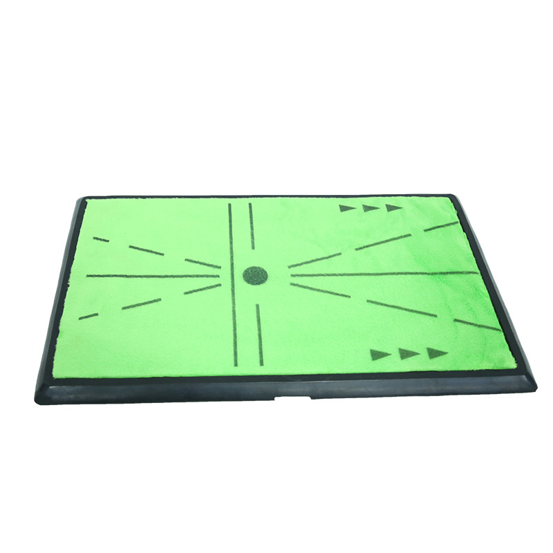 Portable Golf Hitting Mat Golf Training Mat Swing Detection Batting