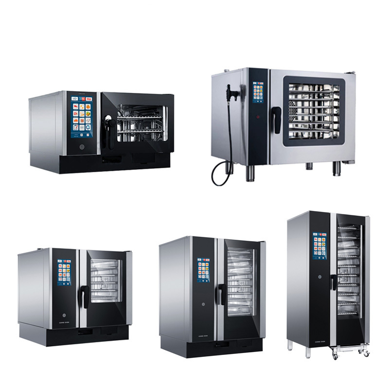 Fully Automatic Oven Commercial Kitchen Oven Industrial Big Bakery Rotary Oven Electrical / Gas Commercial 20 trays