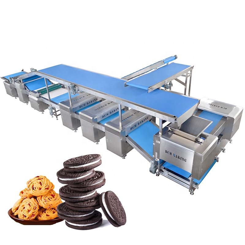 TG Machine Full Automatic Hard and Soft Biscuit Making Machine with Baking Oven A Machine For Making Biscuit