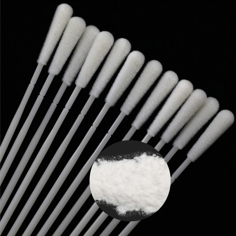 China Professional 100% swabs use polyester flocking powder fiber Material,medical nylon fiber