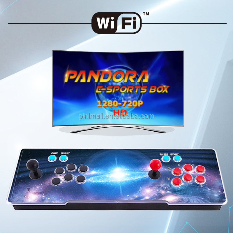 Wi-Fi загрузка HD 3D 6525 версия S812 основной чип Pandoras E-Sports box джойстик консоль аркадная