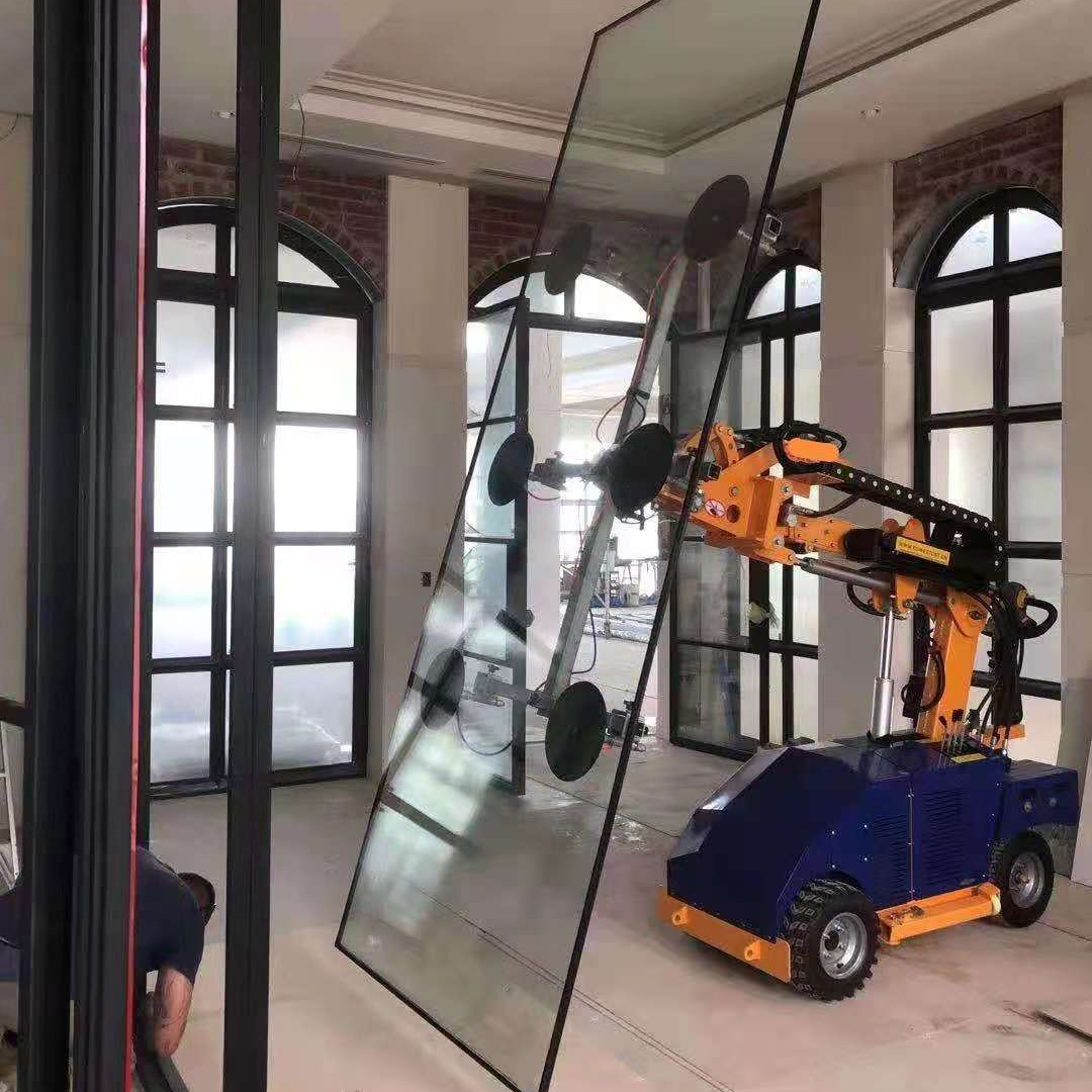 300kg 400kg 500kg 600kg building mobile Battery electric lifting machine glass robot vacuum lifter with suction cup