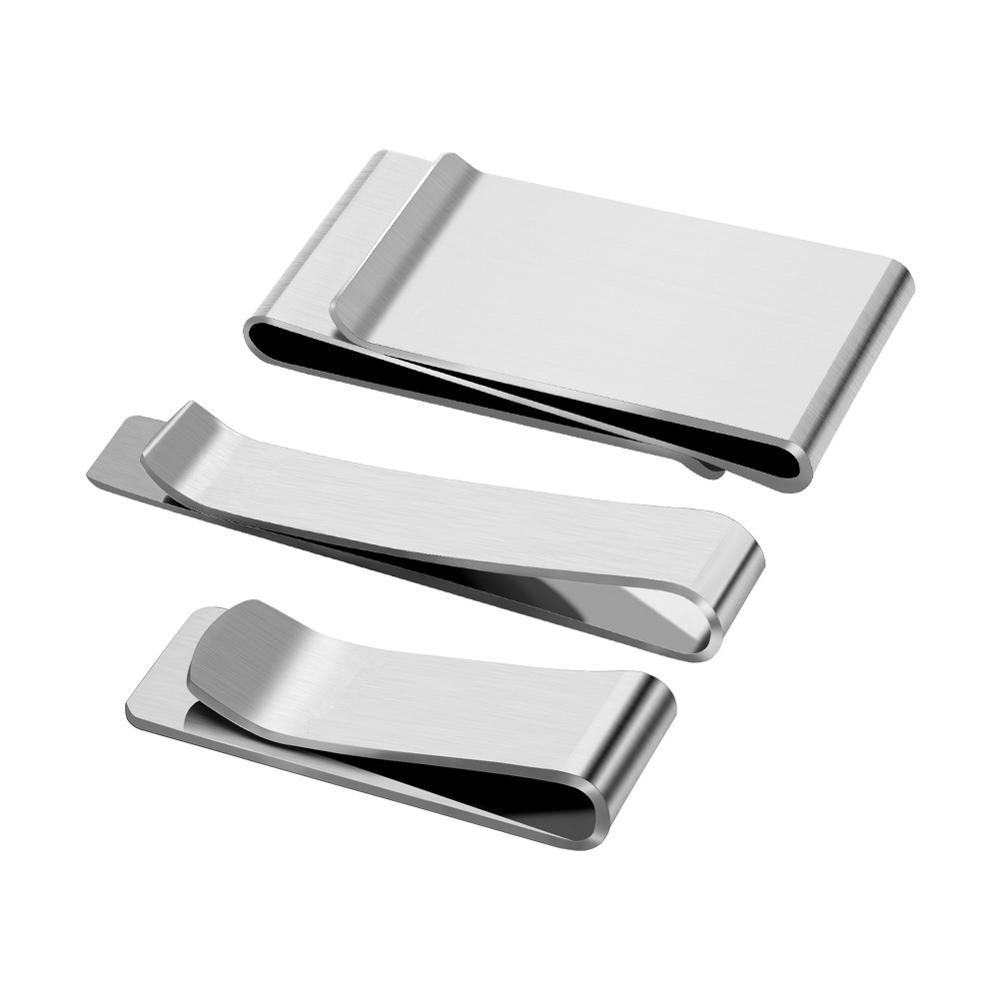 Wholesale Accessories Jewelry Gifts 3pcs/Set Stainless Steel Money Clip Wallet