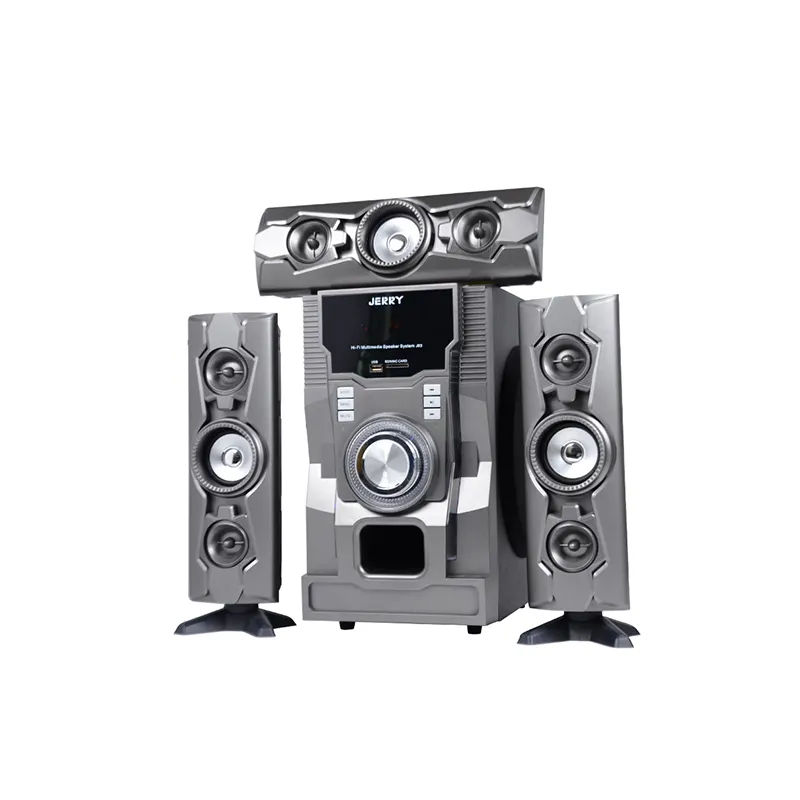 Guangzhou speaker 3.1 home theater with DC 12v supply for geepas
