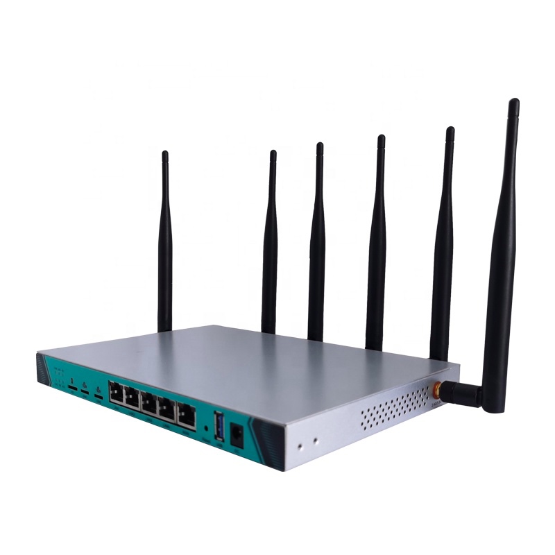 Высококлассный 1200 Мбит/с гигабитные порты, двухсимочный 4g Сотовый склеивающий маршрутизатор