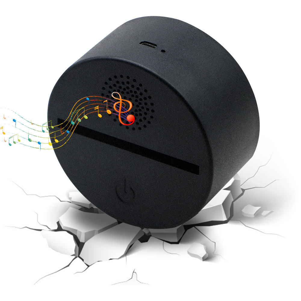 RGB LED Lamp Base for 3D Led Night Light ABS Acrylic Black 3D LED Lamp Night Light Touch Base with BT speaker