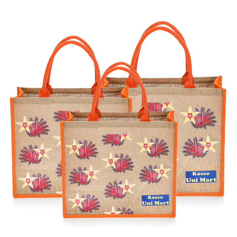 Hot Sales Color Fashion Burlap Handbag