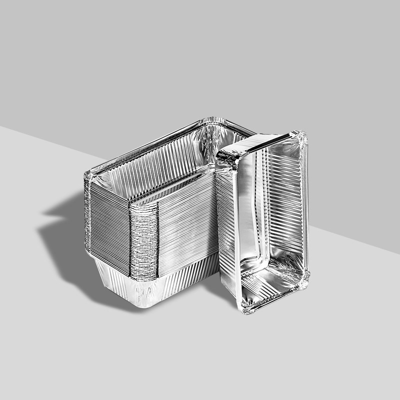 8.5"x4.5" Disposable cake homemade Aluminum foil Bread loaf pans food storage aluminum foil pans container