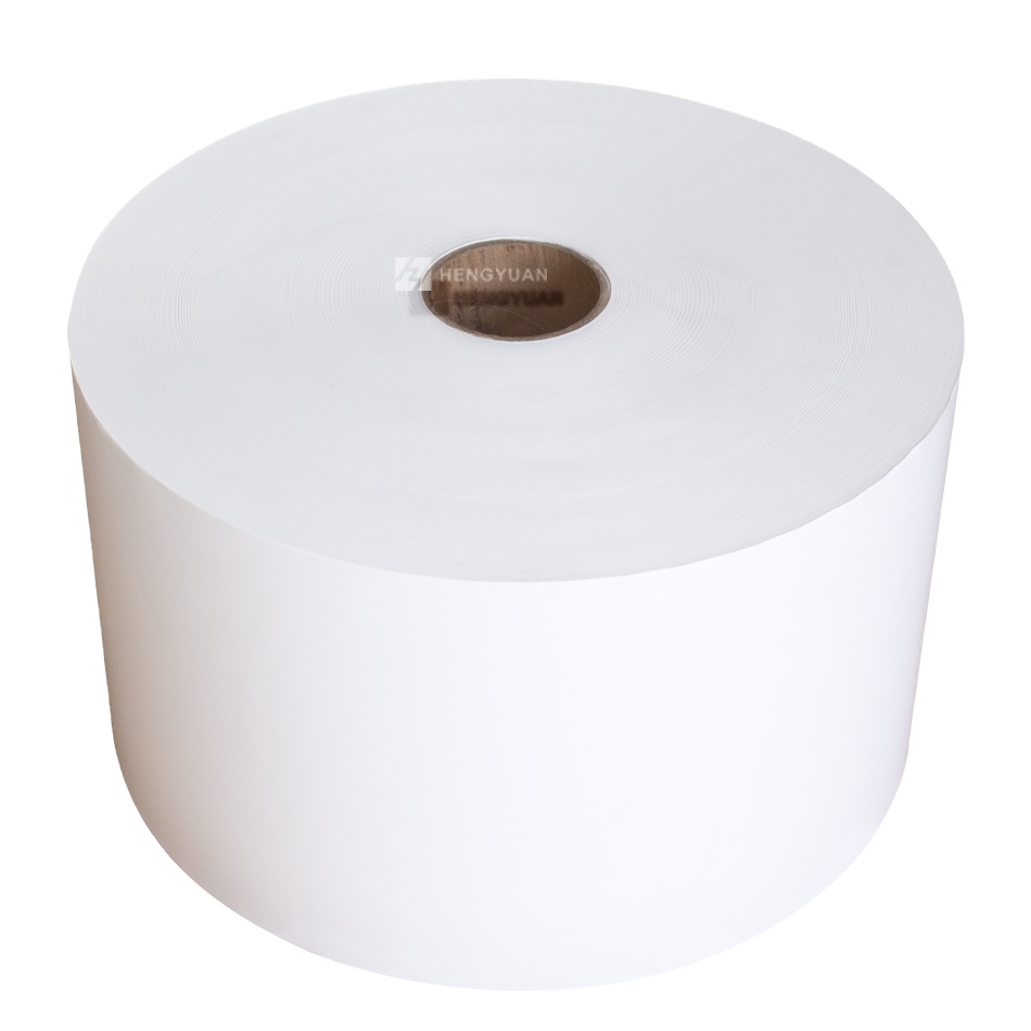 Custom sizes Self Adhesive Raw Material Custom Sticker Direct/Transfer Thermal Labels Paper Jumbo Roll