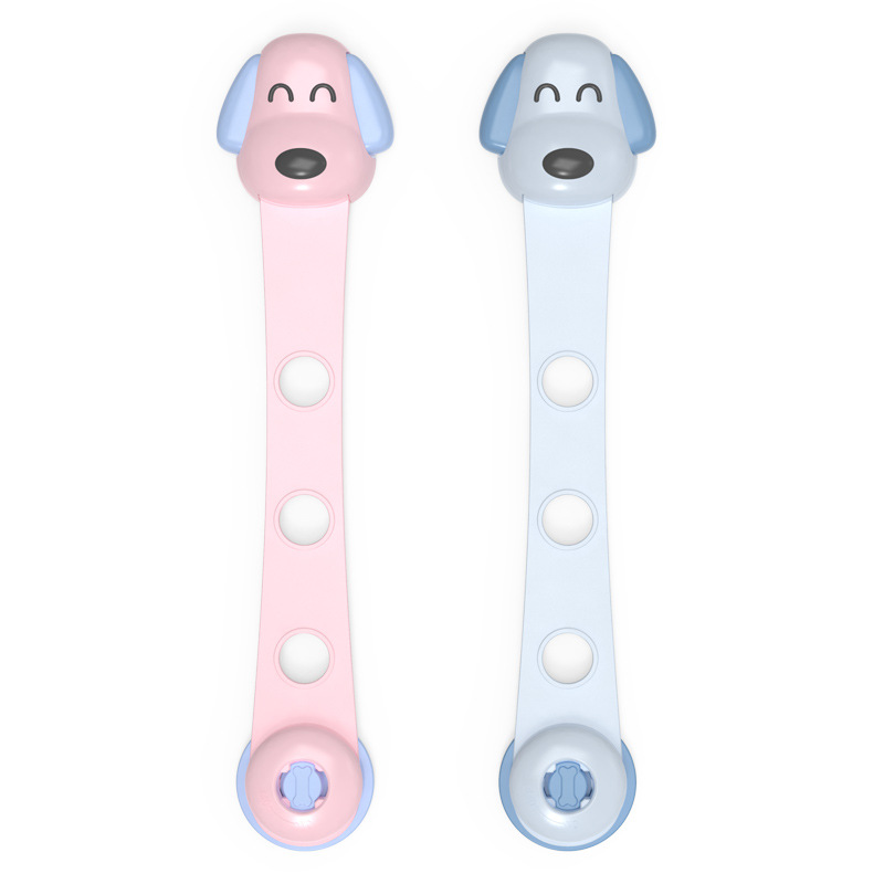 2021 Amazon Hot Selling Cute Cartoon Child Safety Cabinet Toilet Lock For Babies