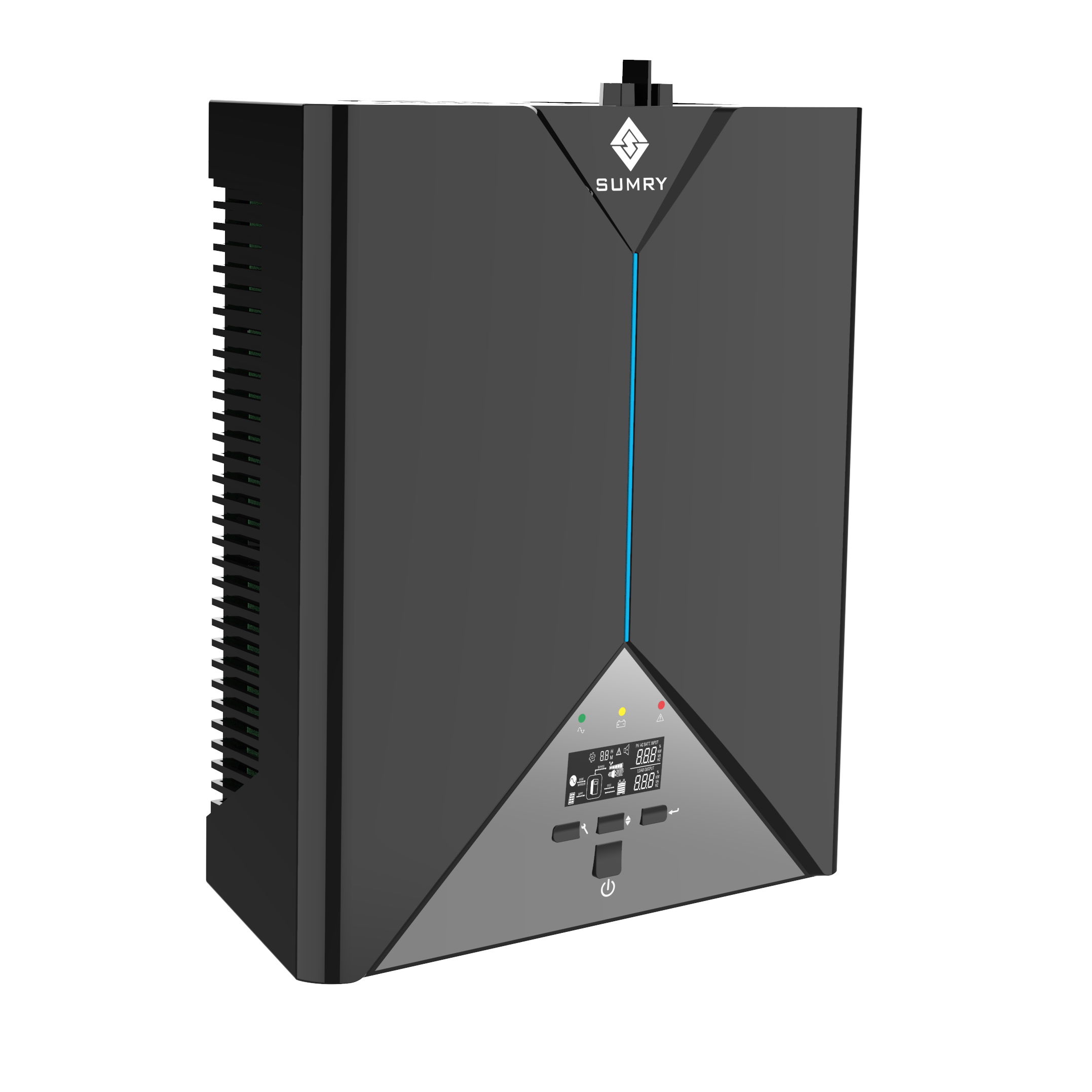 Улучшенный синусоидальный солнечный инвертор 1000va 800w Встроенный Солнечный контроллер заряда