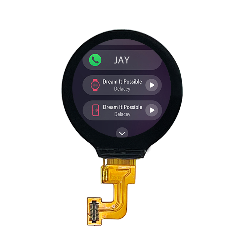 LCM 1,28 дюймовый круглый TFT-дисплей, сделай сам, индивидуальный OEM ODM ЖК-модуль, умные часы с высоким разрешением 240x240 и сенсорной панелью