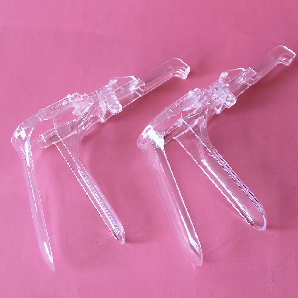 Gynecological inspection vaginal speculum collins disposable vaginal speculum pull push type