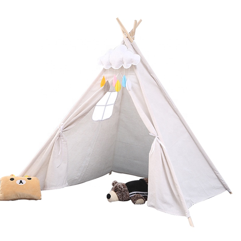 Палатка Tipi для детей, детская, для дома и улицы, Игровая палатка, детский индийский вигвам, игрушечная палатка
