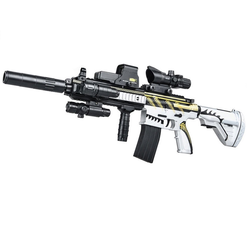 Электрический игрушечный пистолет BoTu M416 с водяными гелевыми пулями, детские игрушки, уличная игра, снайперская винтовка для страйкбола, оружие для мальчика