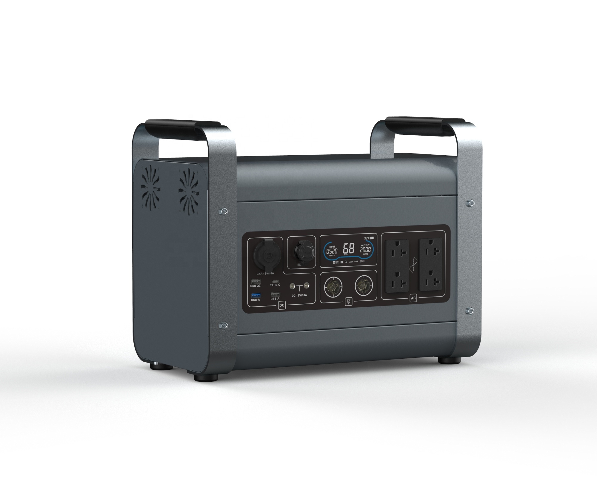 2000 Watt Power Supply Outdoor Activities Camping Battery Backup Battery