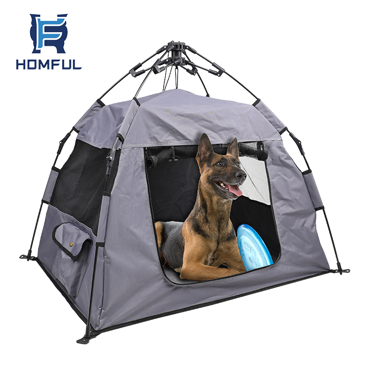 HOMFUL всплывающие палатки для домашних животных, собак, кошек, спальный дом, палатки для домашних животных