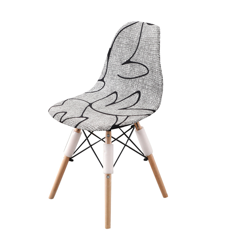 Eames stretch chair cover Nordic modern minimalist desk dining table and chair cover