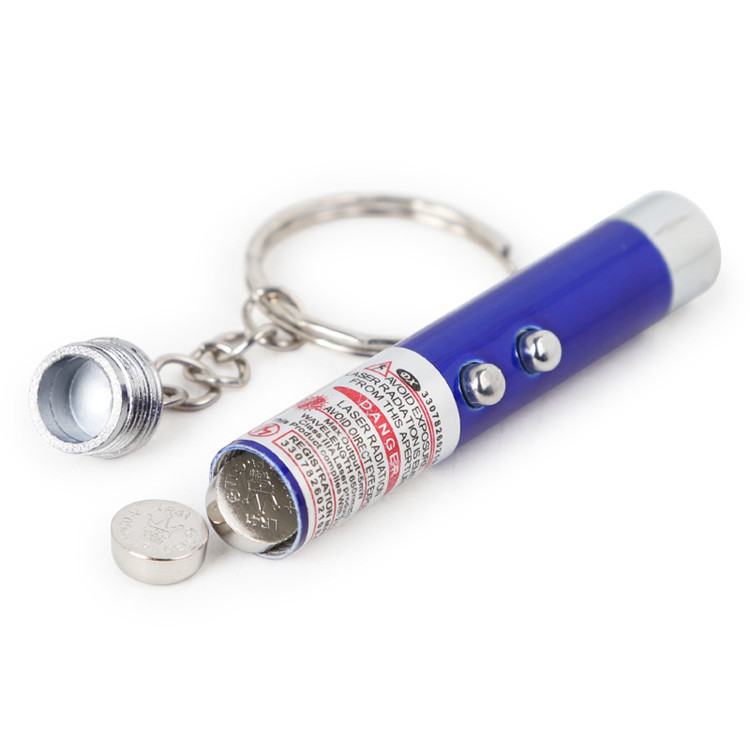 2 In 1 Cat Toy Pen Light Portable Laser Pet Training Tool With 5 Patterns