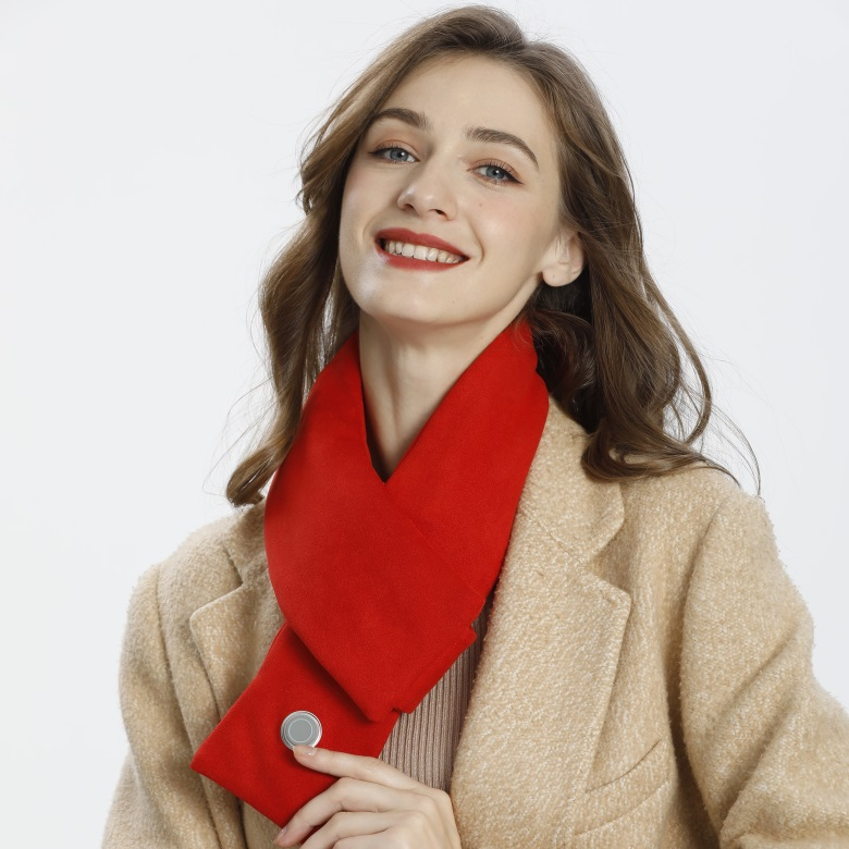 Cold Resistance Women Heat Scarf Winter Men Heating Scarves Neck USB Recharging