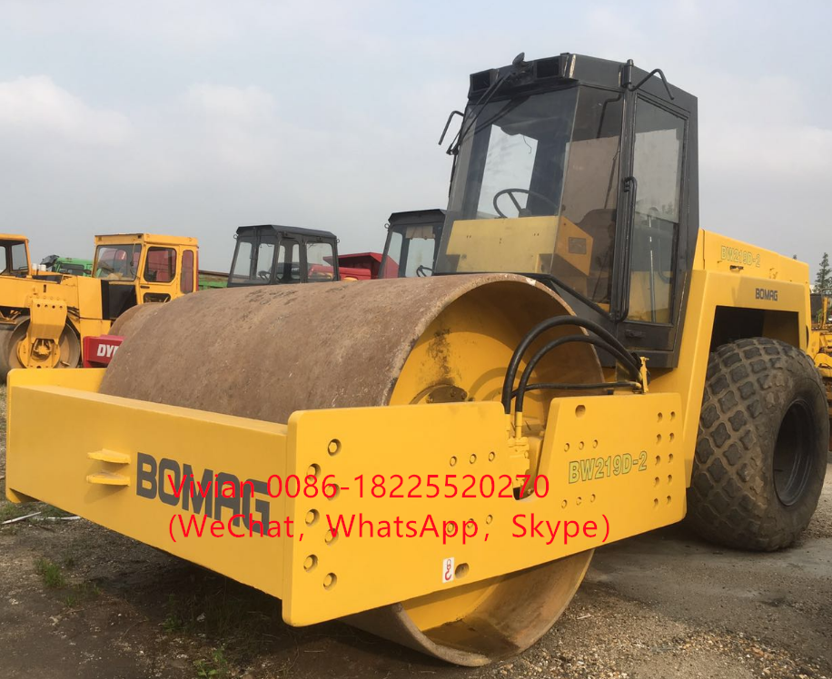 Germany used Bomag BW219-2 road roller compactor for sale