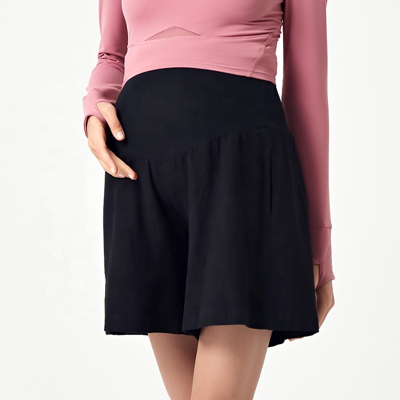 MASANON Fashion High Waist Pregnant Pants Pregnant Women Short For Summer