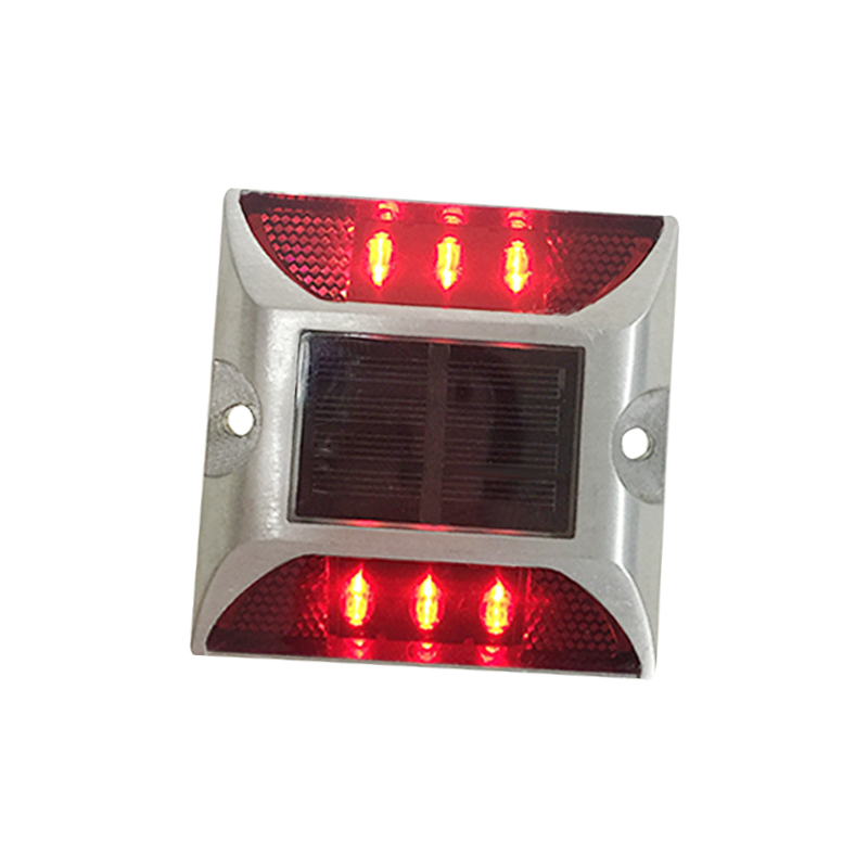 super brightness Off road LED Rotating Solar PC Material pavement led marker road stud for highway