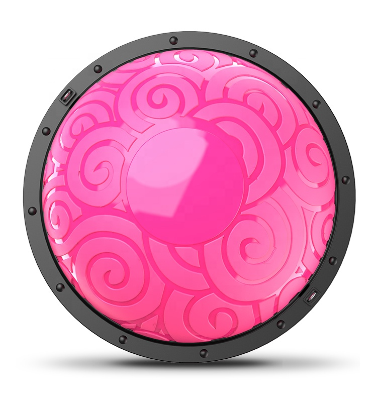 PVC GYM Indoor Exercise Equipment Pilates Fitness Ball Half 58cm Balance Ball Gym Equipment Half Balance Yoga Ball
