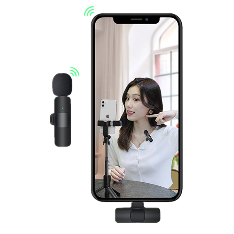 Профессиональный петличный микрофон 2,4G Rode Mic беспроводной для YouTube прямая трансляция видео запись Vloggers для iPhone и Android