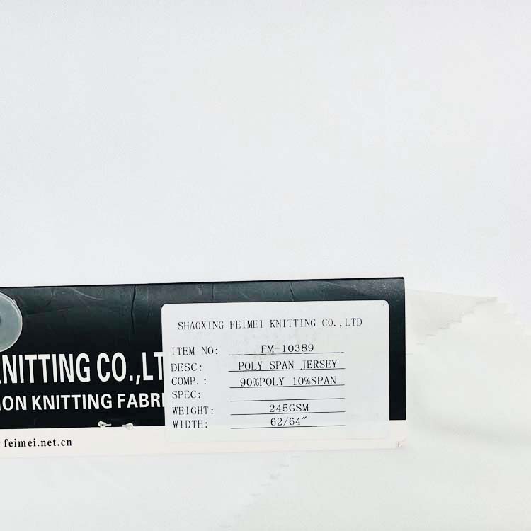 Sustainable Polyester Spandex Knitting Jersey Fabric Sportswear Activewear Sport Wear Fabric