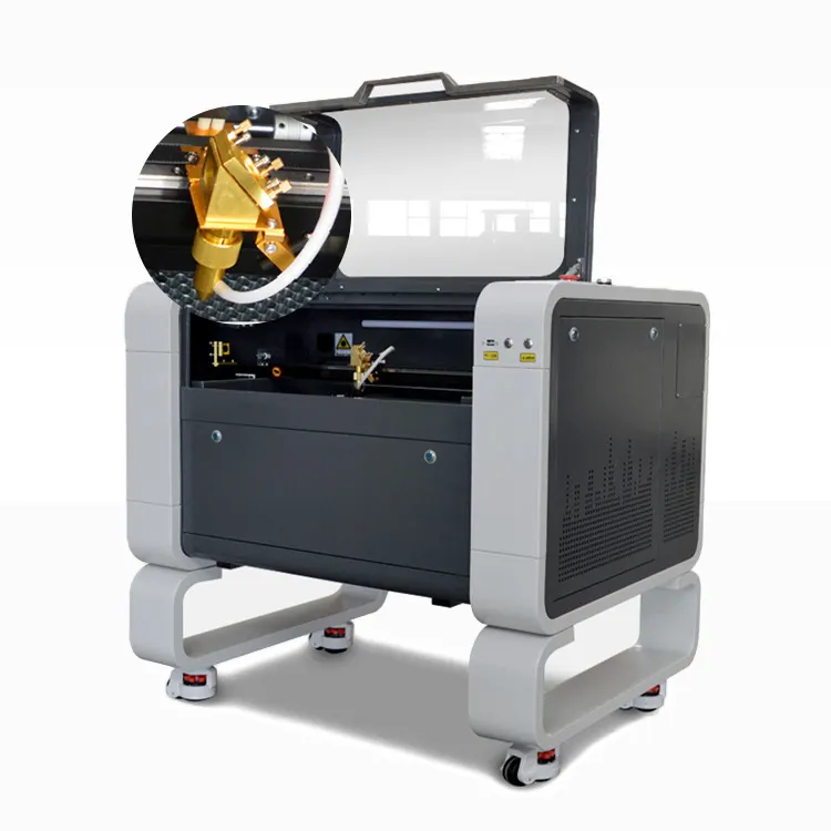 6040 80w 100w co2 laser cutting machine laser engraving machine for crysta wood acrylic