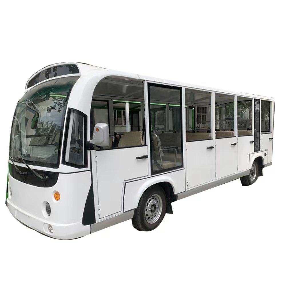 Greenmotor 23-местный электромобиль поставщик 23-местный Электрический экскурсионный автобус для продажи